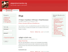 Tablet Screenshot of alejandromiranda.org